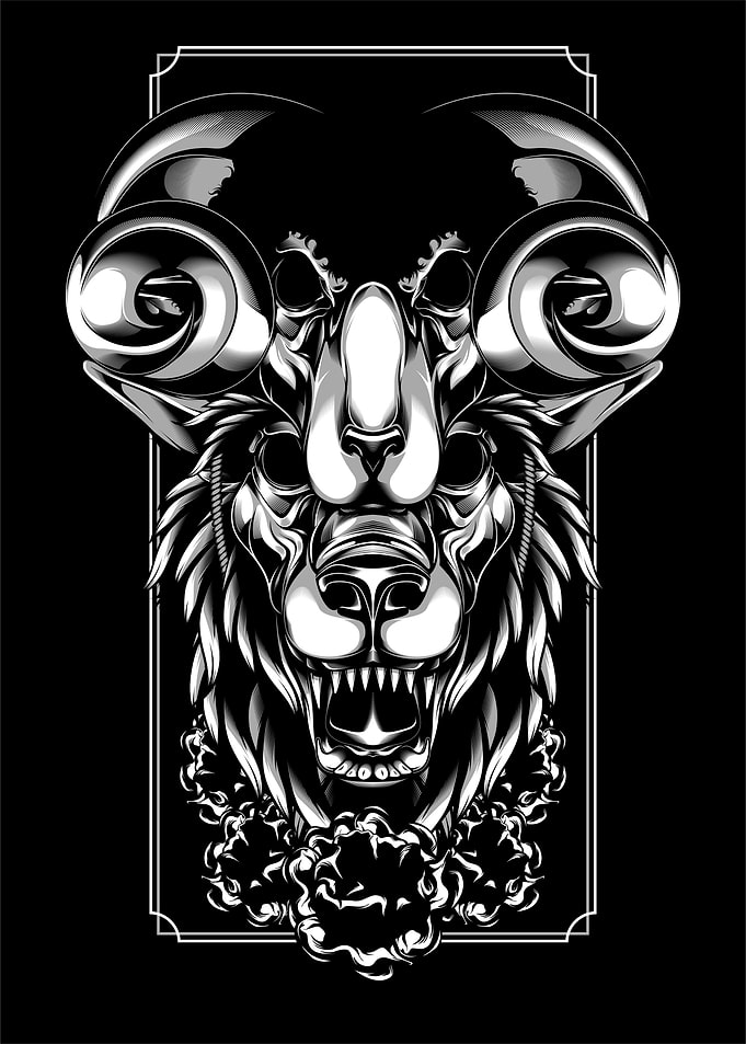 Sheep Headdress