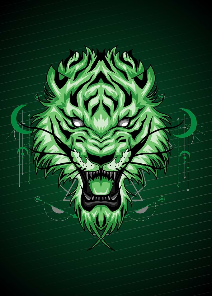 TIGER HEAD COOL