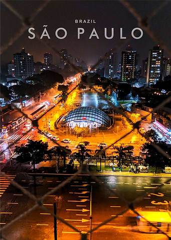 Sao Paulo night view