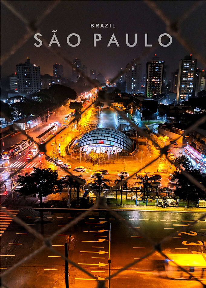 Sao Paulo night view
