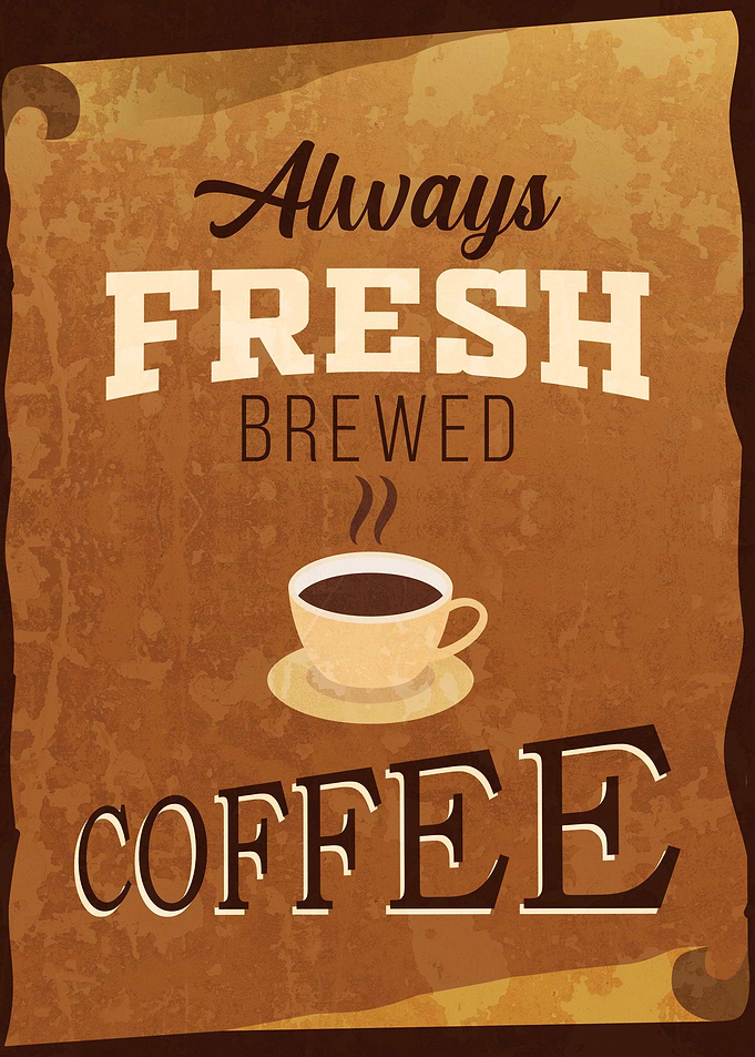 Coffee Vintage Poster
