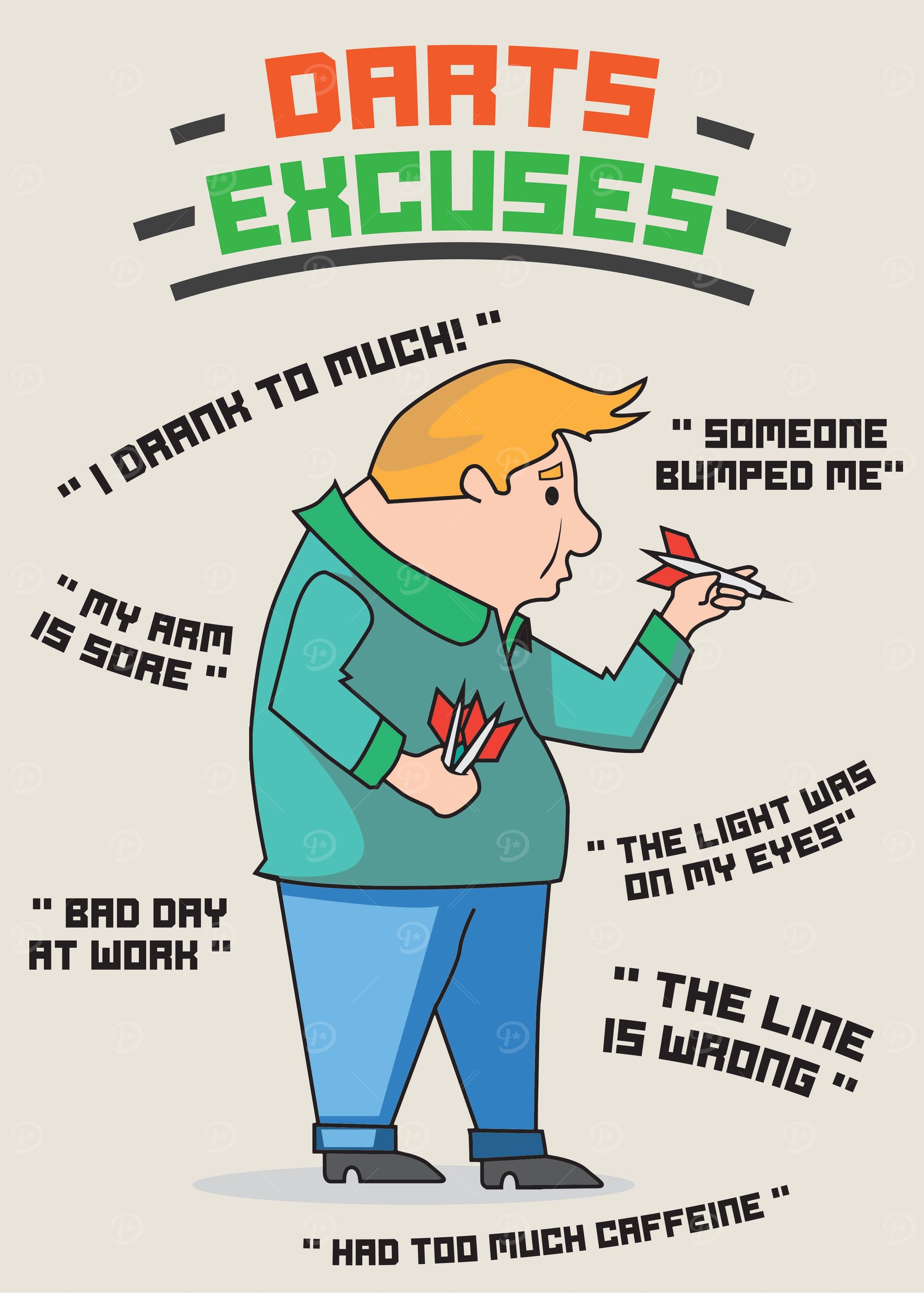 Darts Excuses