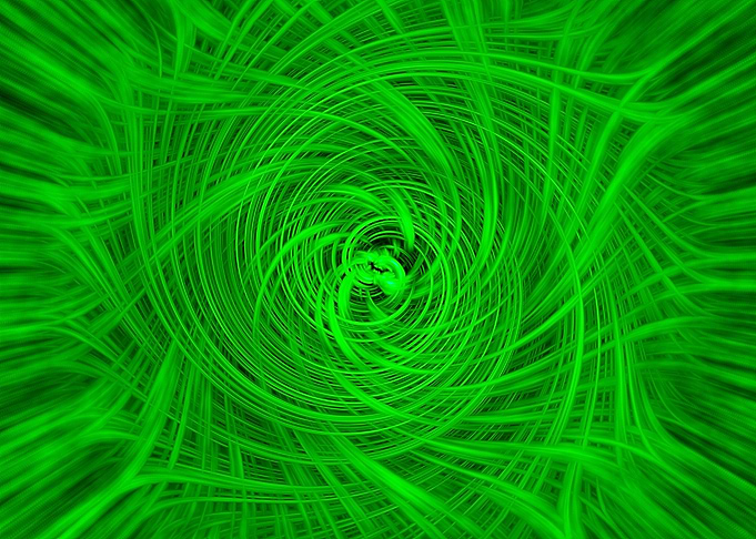 Whirl Dark Green