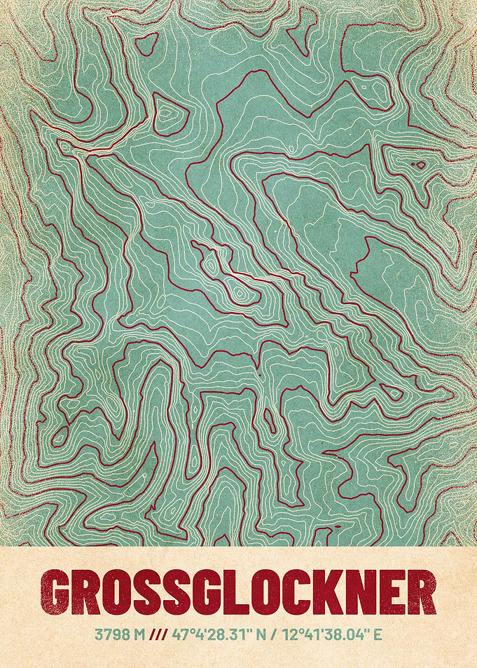 Grossglockner Topo Map
