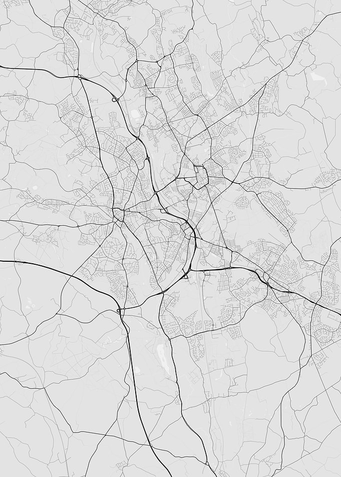 Stoke England Map