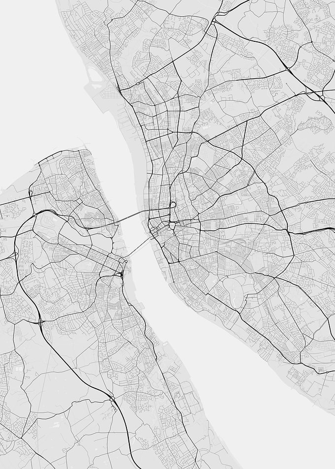 Liverpool England Map