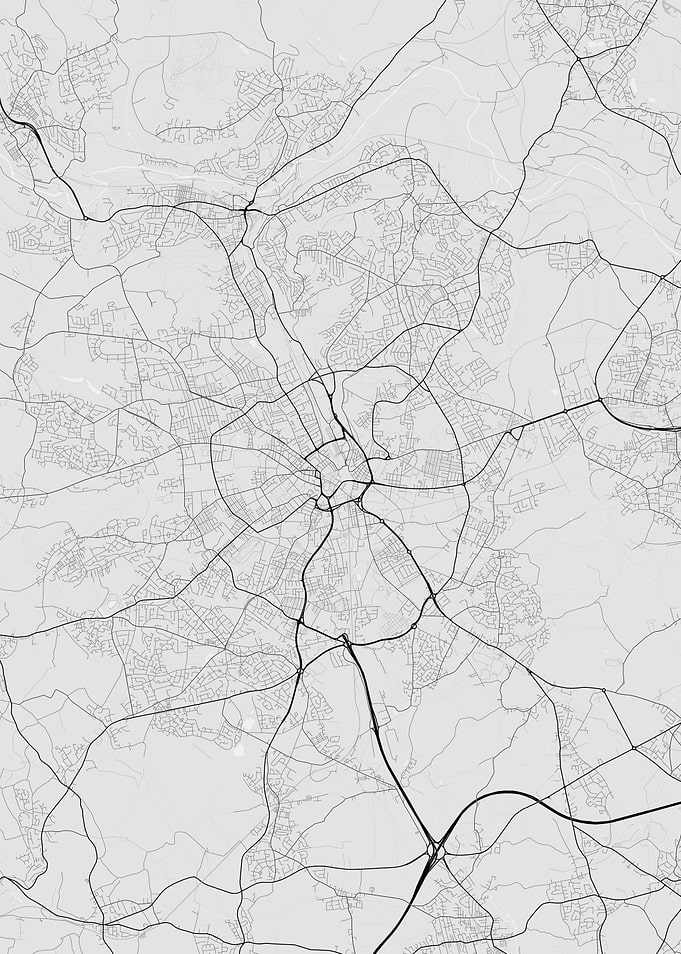 Bradford England Map