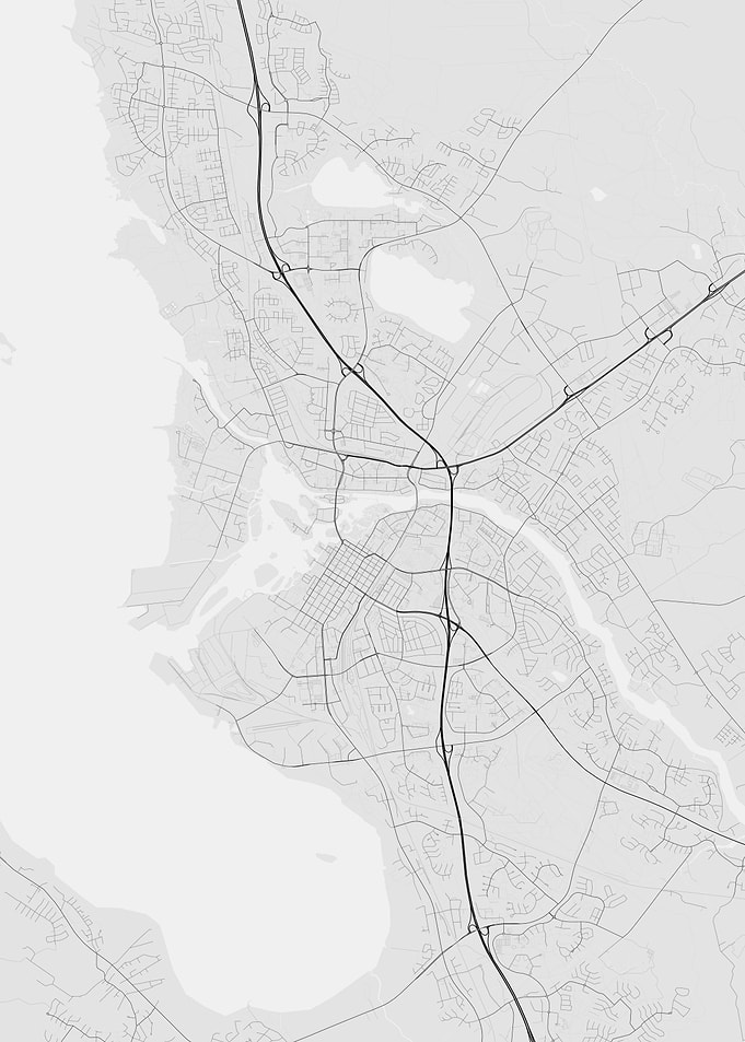 Oulu Finland Map