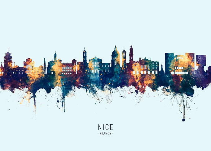 Nice Skyline France