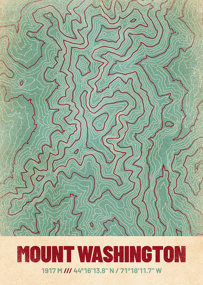Mount Washington Topo Map