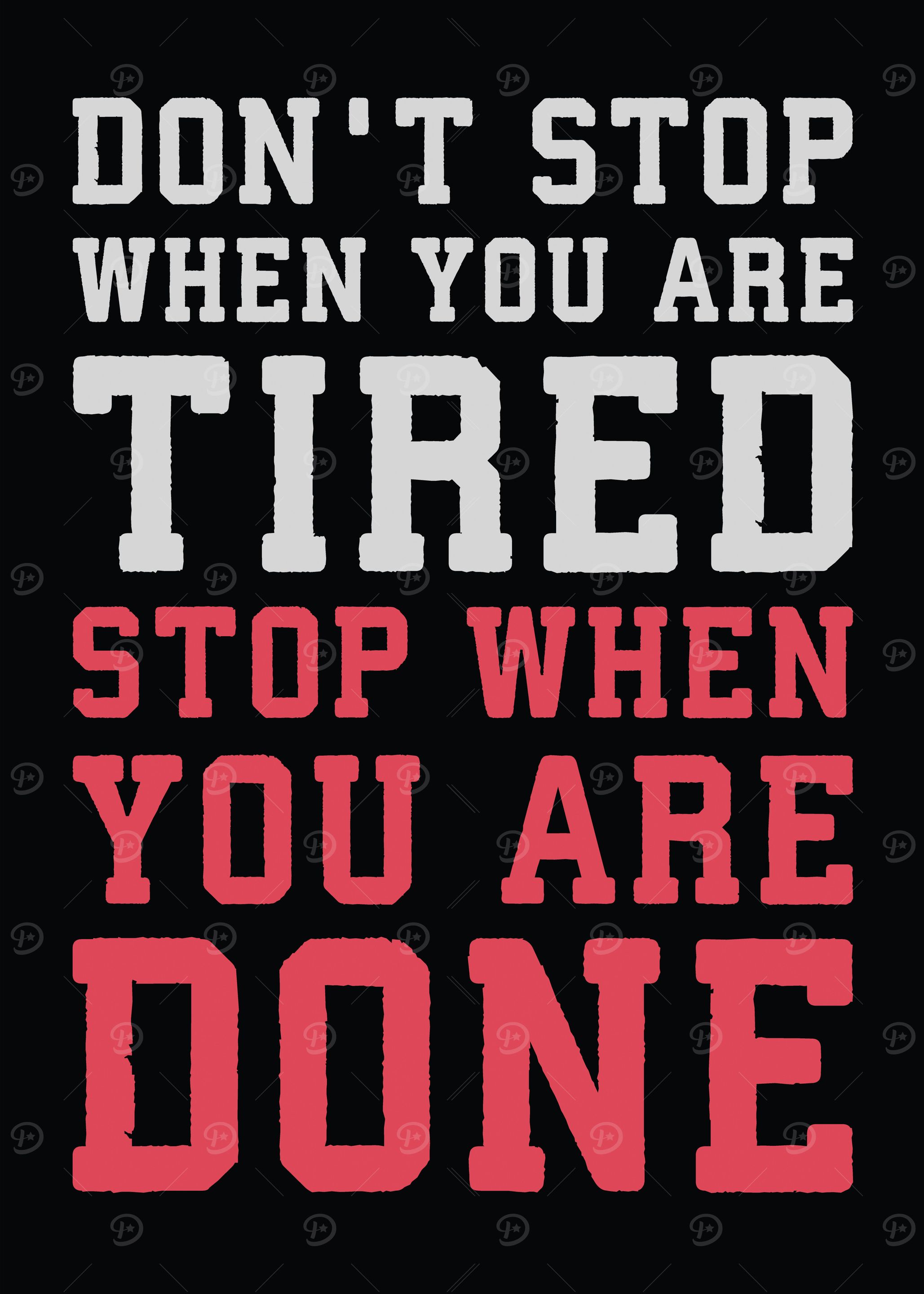 Stop When DOne