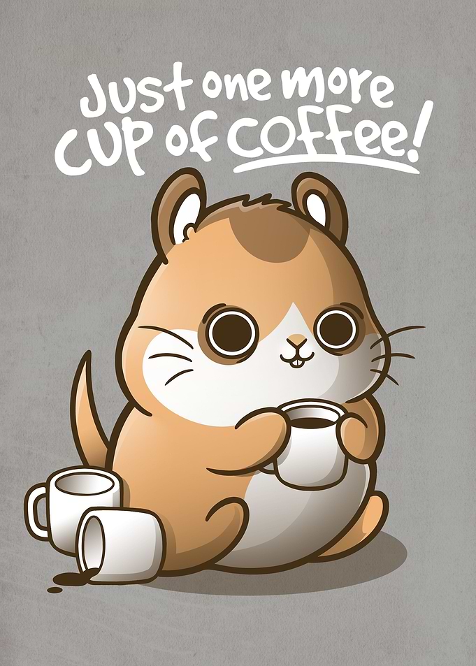 One more cup of coffee