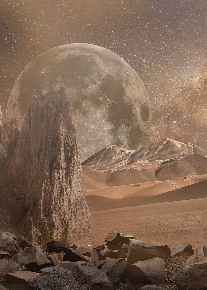 Lost in Venus Desert