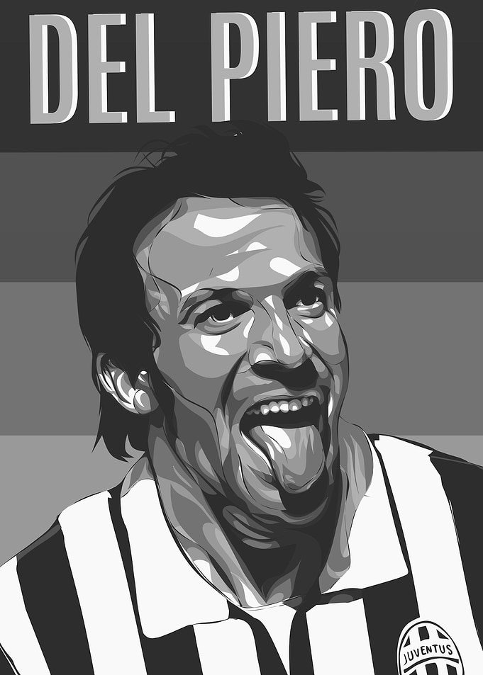 Del Piero BlackWhite
