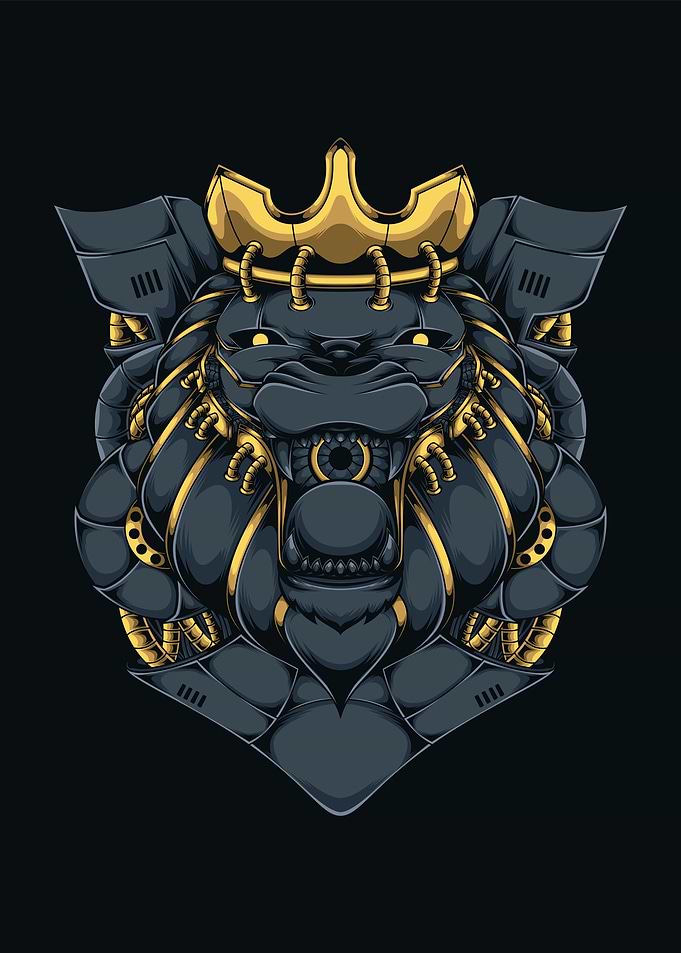 Mecha Lion Shield