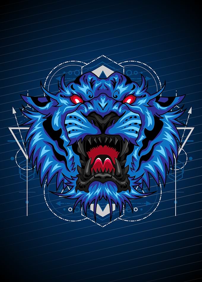 DARK TIGER HEAD