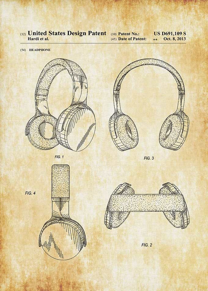 Headphone Patent