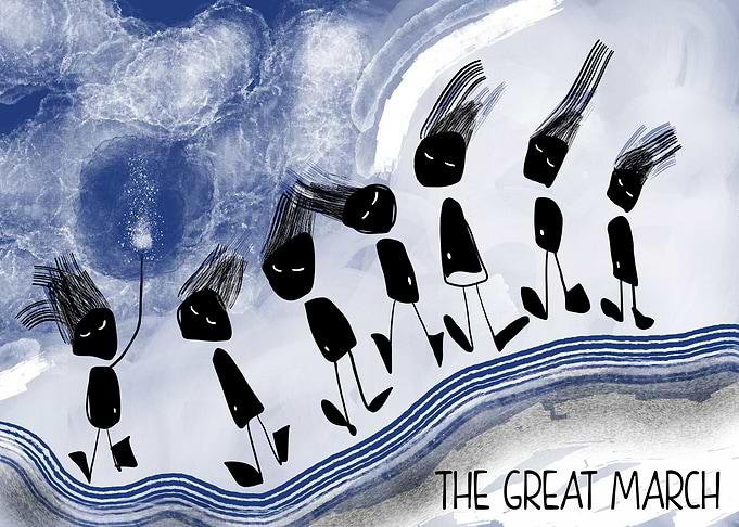 THE GREAT MARCH