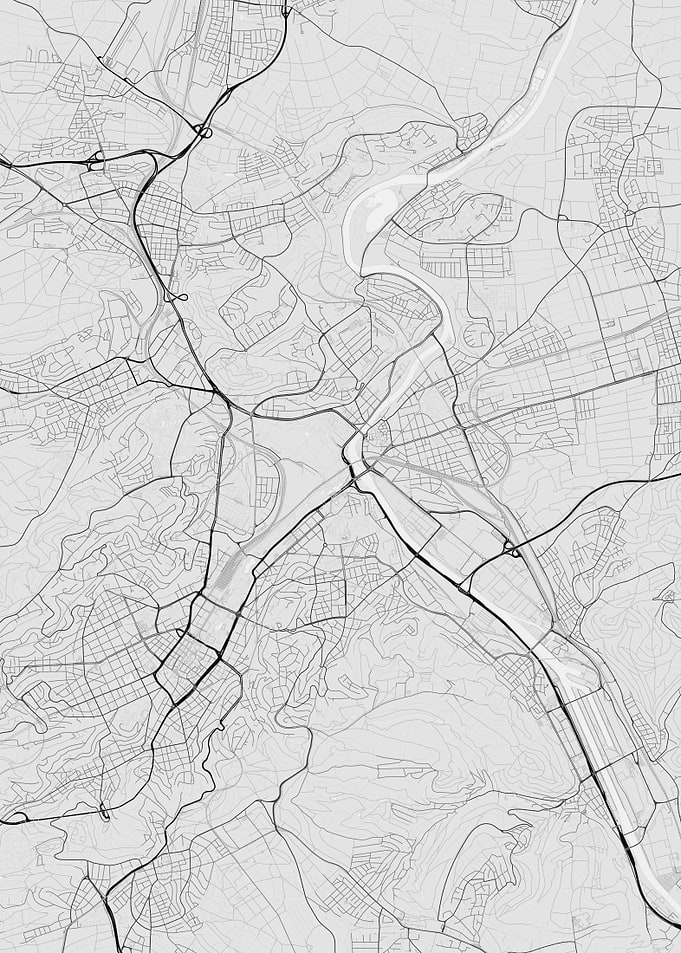Stuttgart Germany Map