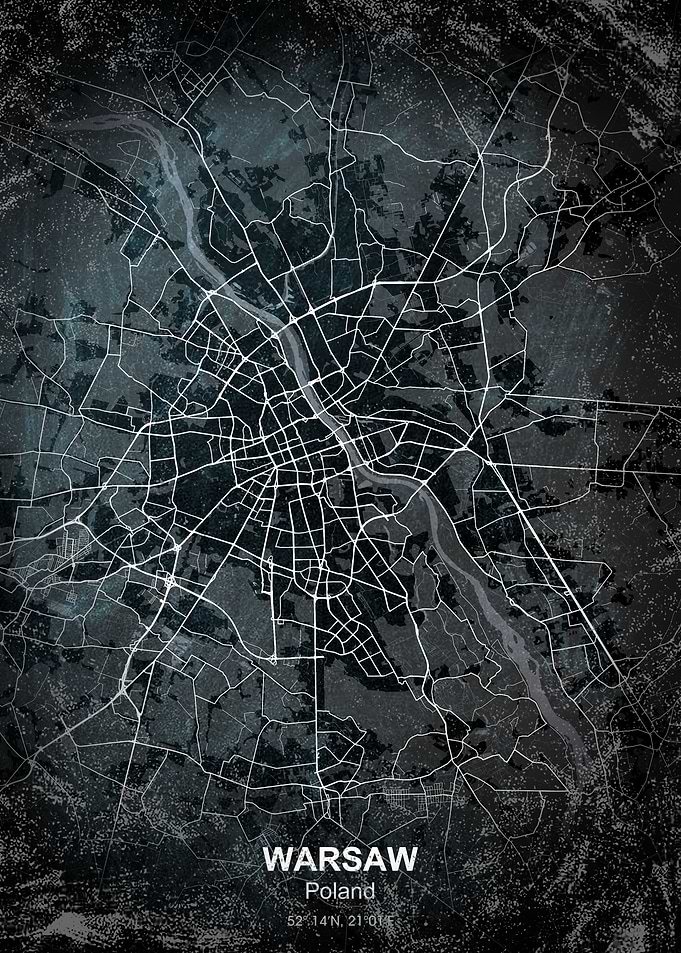 warsaw chalk map