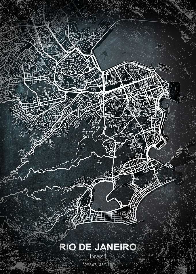rio de janeiro chalk map