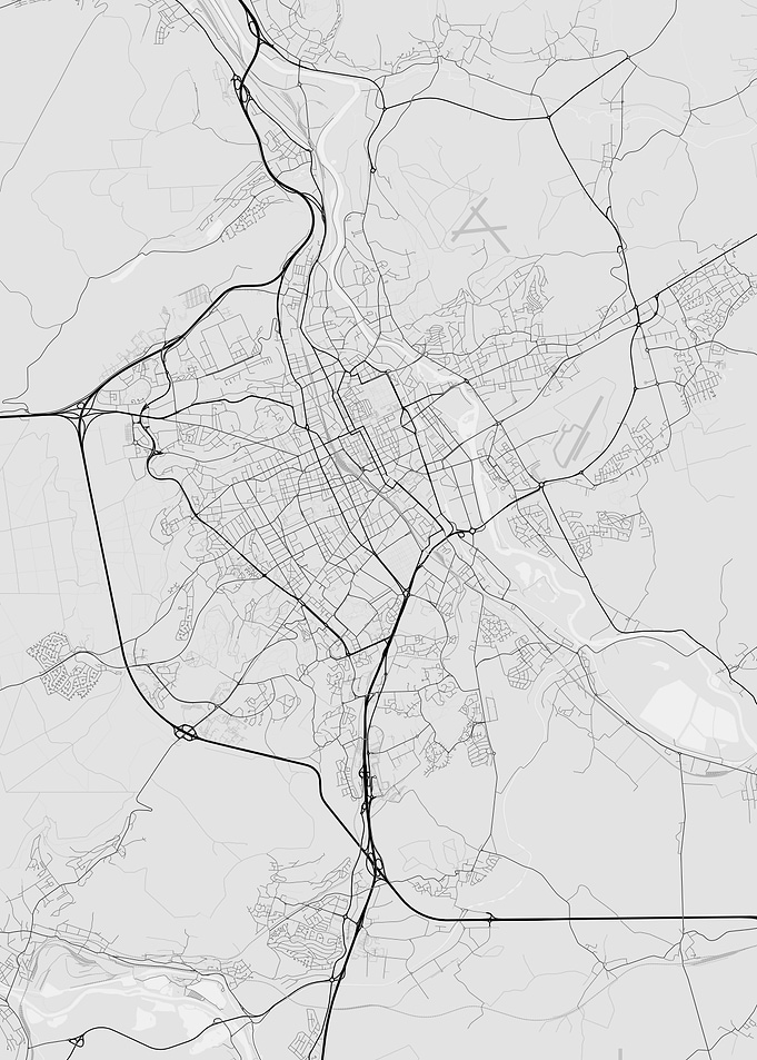 Nancy France Map