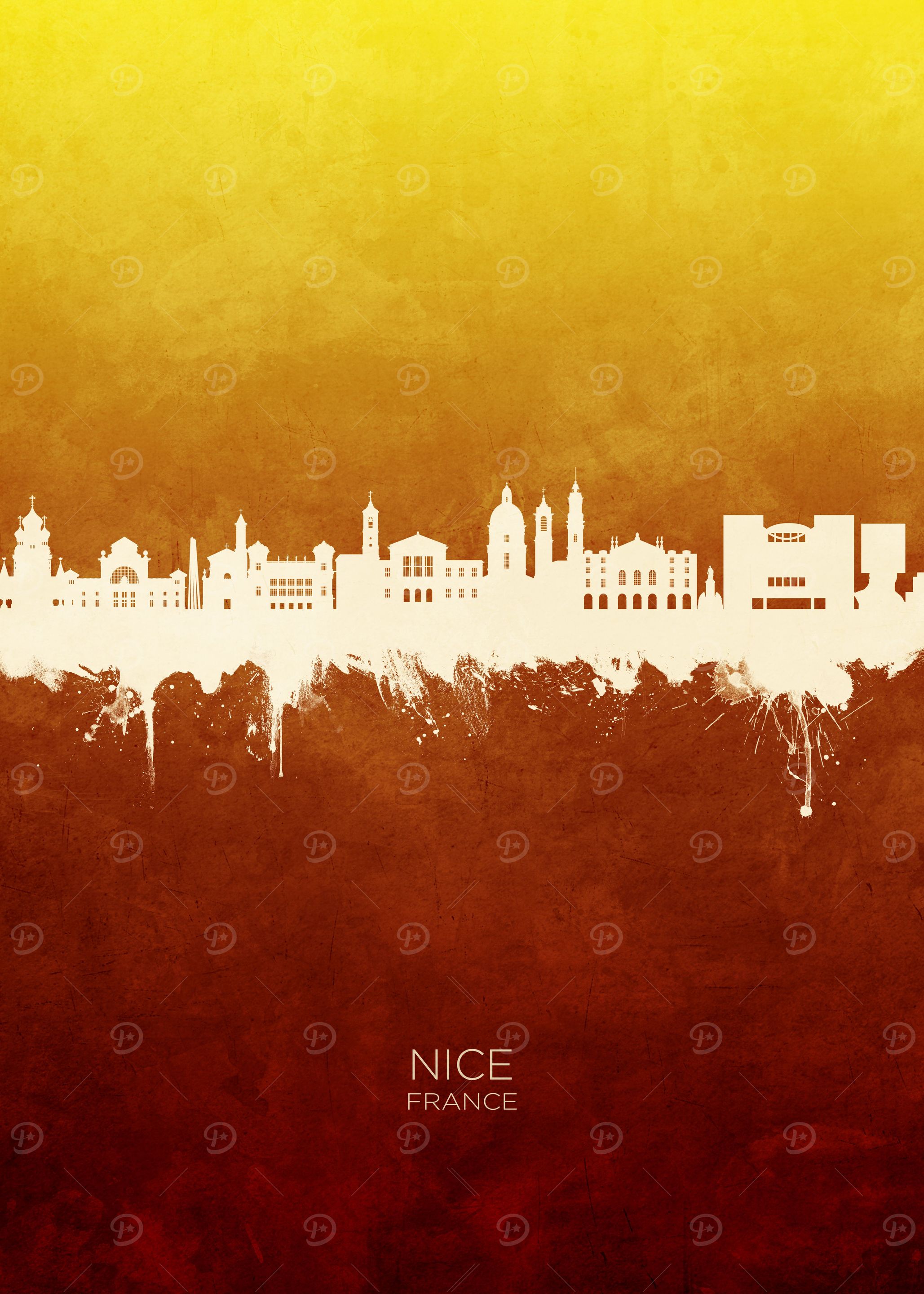 Nice Skyline France