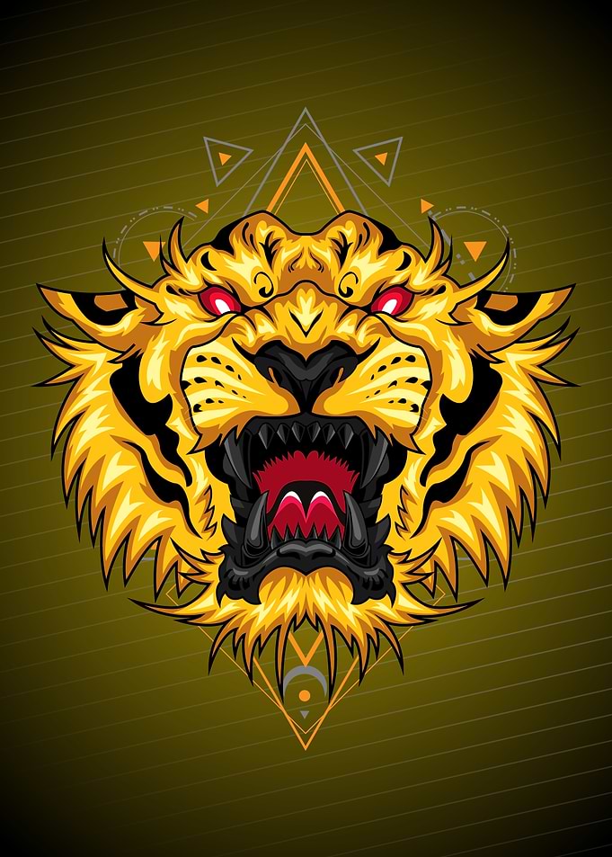KING TIGER HEAD
