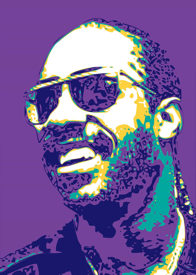 Stevie Wonder Pop Art 2