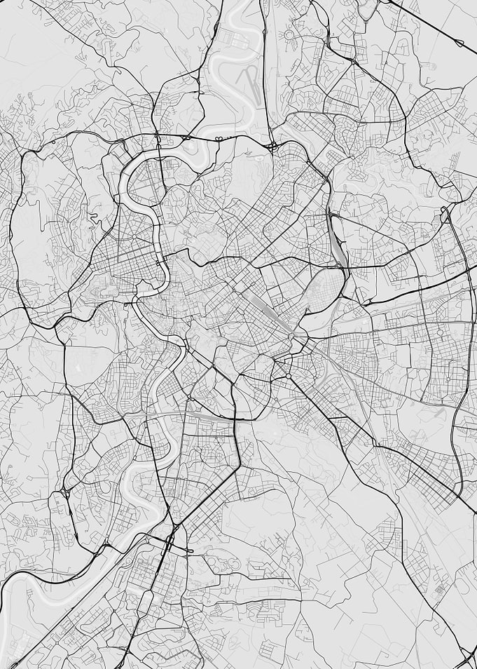 Rome Italy Map