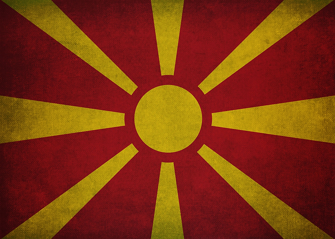 Flag of North Macedonia