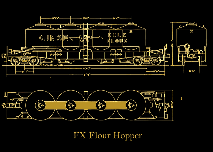 FX Flour Hopper gold