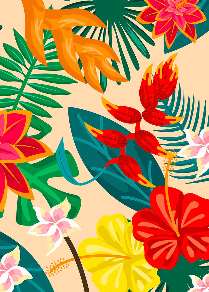 multi flowers ii