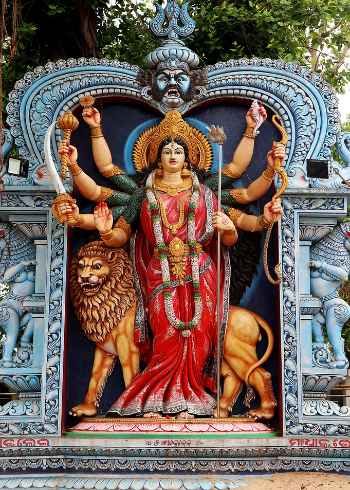 durga statue