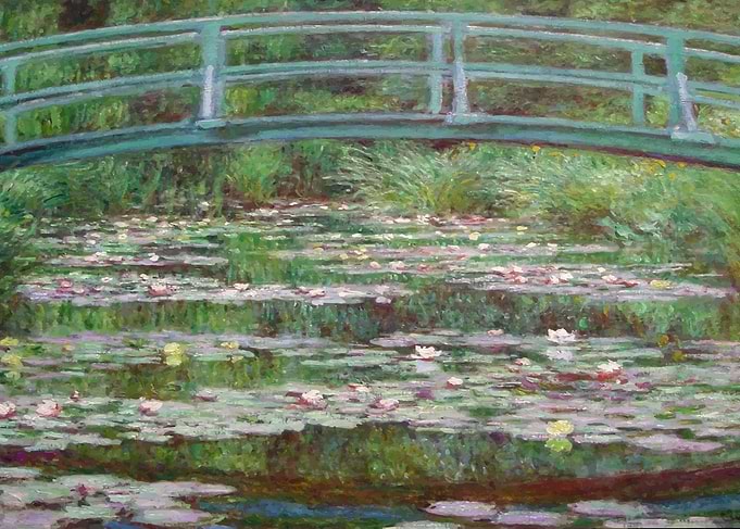 Claude Monet bridge