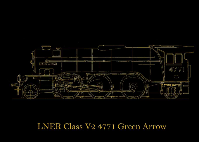 LNER Class V2 4771 Green