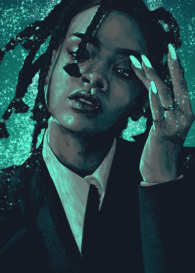 rihanna dread