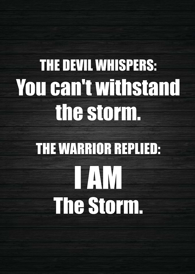 I AM The Storm