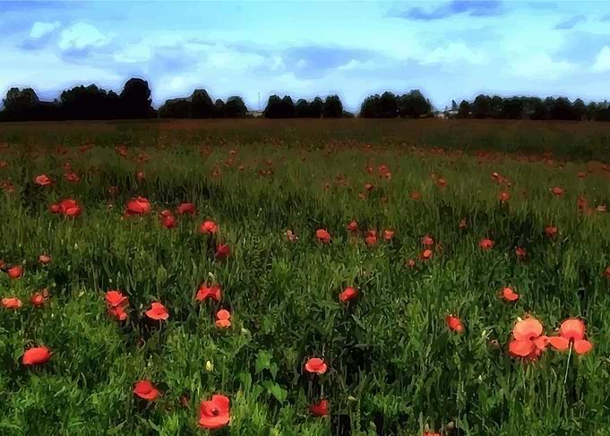 Claude Monet field