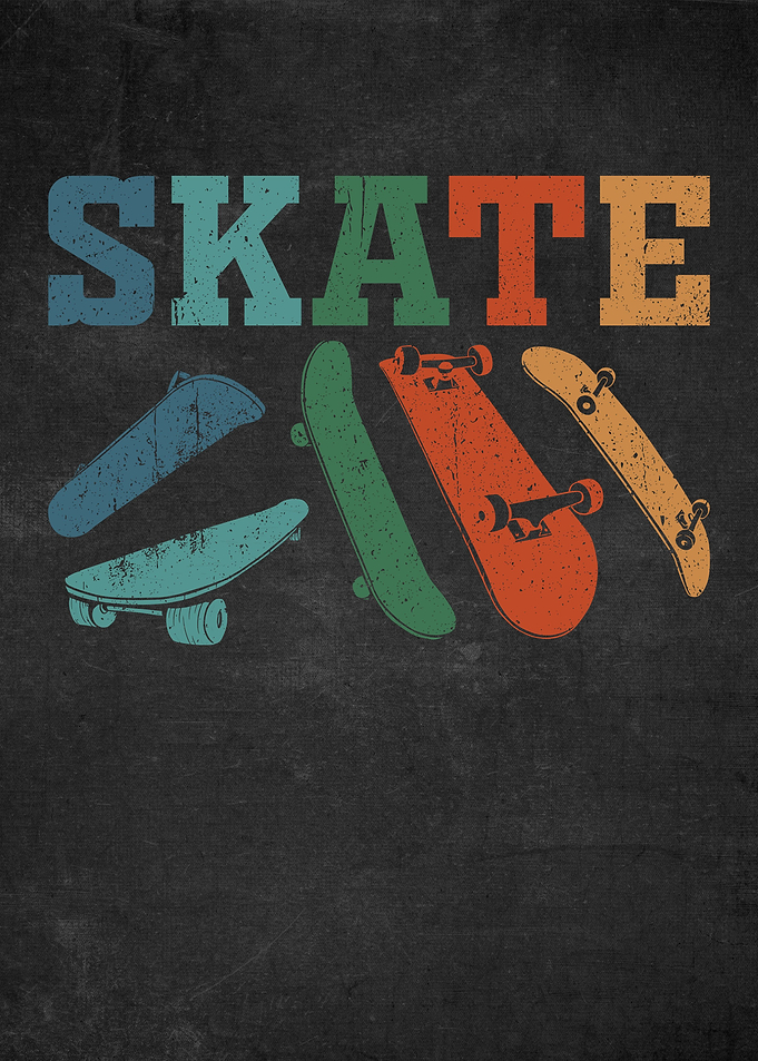 Skateboard Vintage Retro