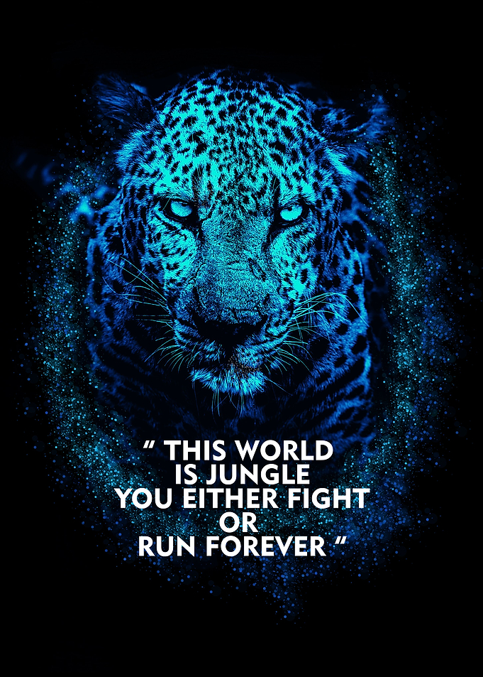 Leopard Artwork quotes