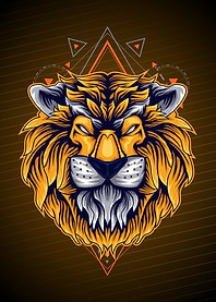 KING ANIMAL GEOMETRIC