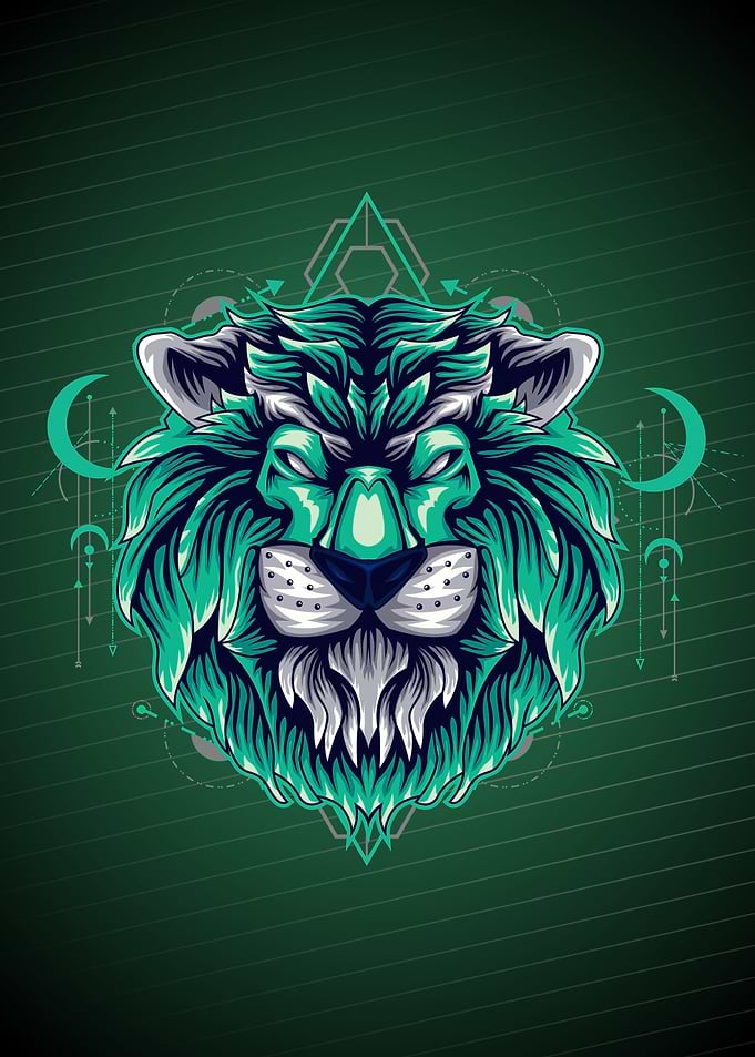 SCARY LION
