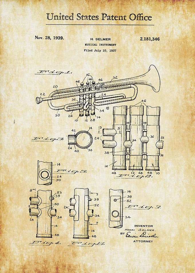 Trumpet Patent
