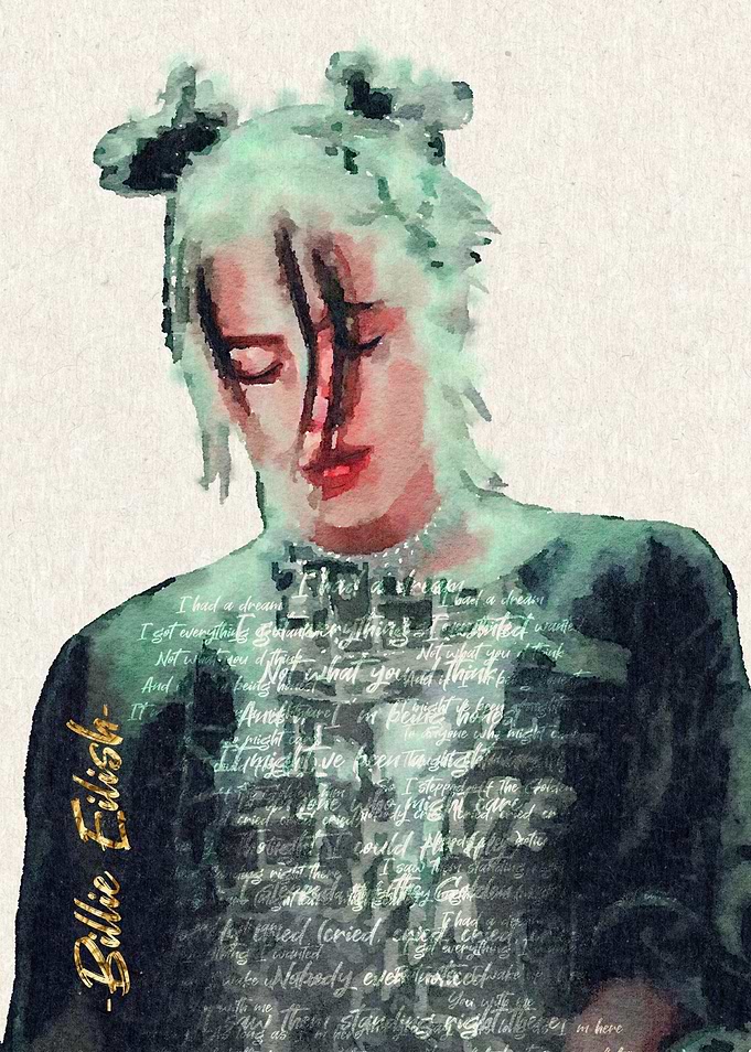 B Eilish Pastel