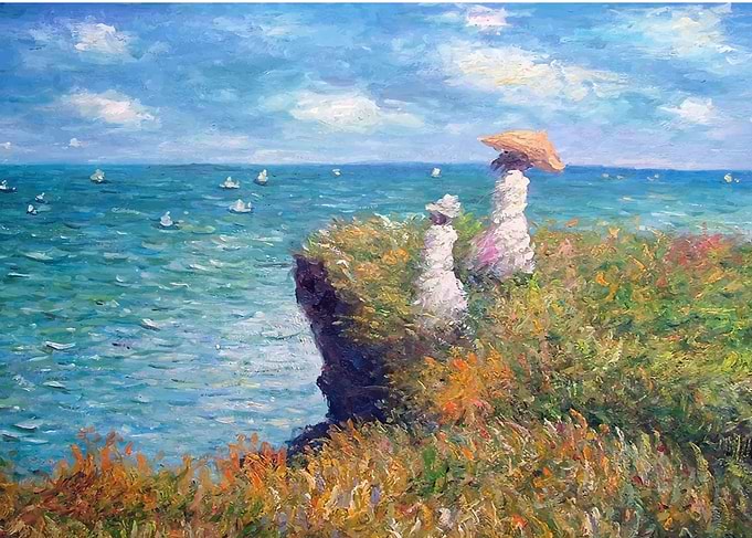 Claude Monet sea