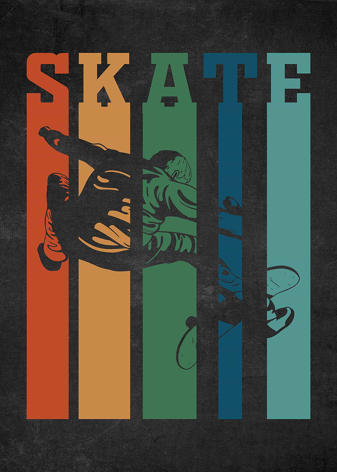 Skateboard Vintage Retro