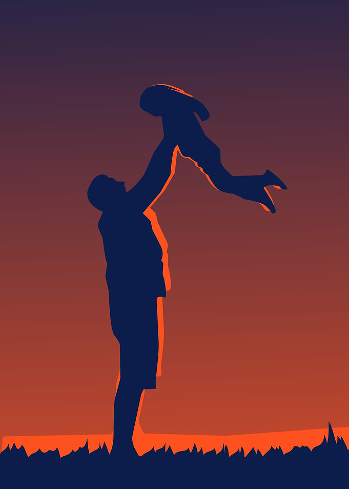 child and parent