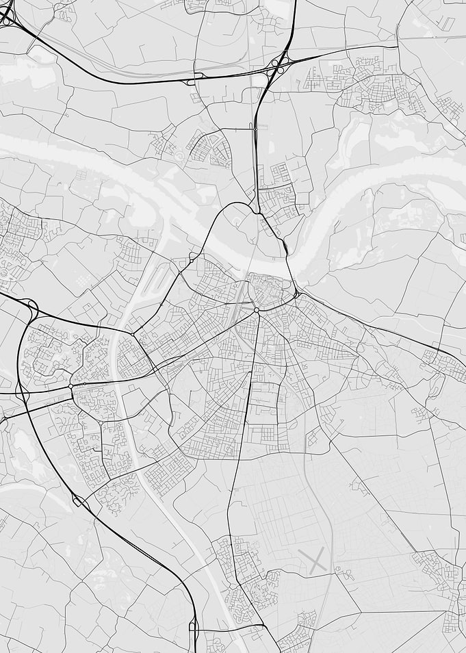 Nijmegen Netherlands Map