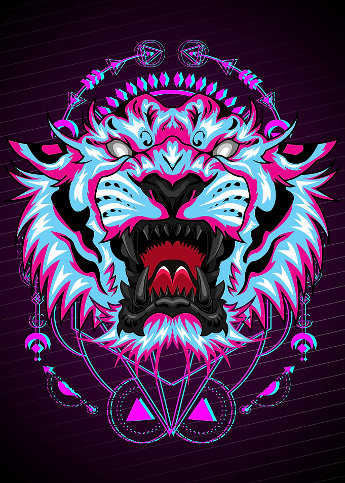 GLITCH TIGER